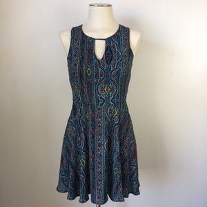 Dee Elle Pattern Dress, size M